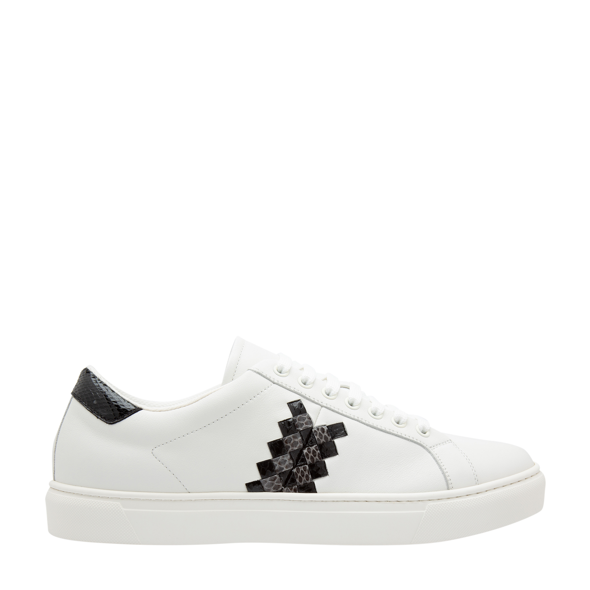 BV Checker leather sneakers
